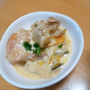 白菜と鶏肉のクリーム煮☆